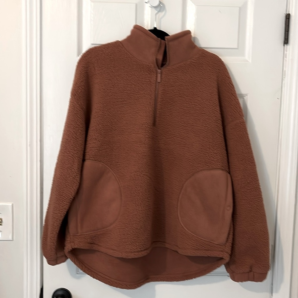 Up West Fleece 1/4 zip pullover